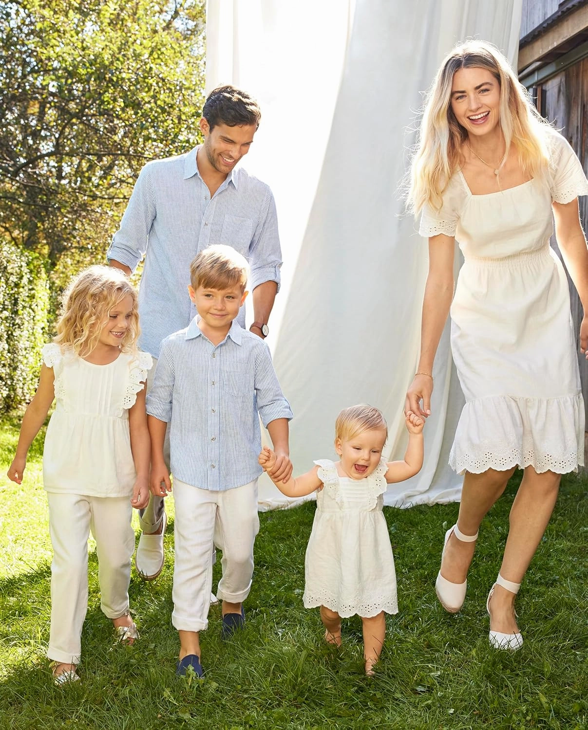 Gymboree Girls' and Toddler Pull on Linen Pants