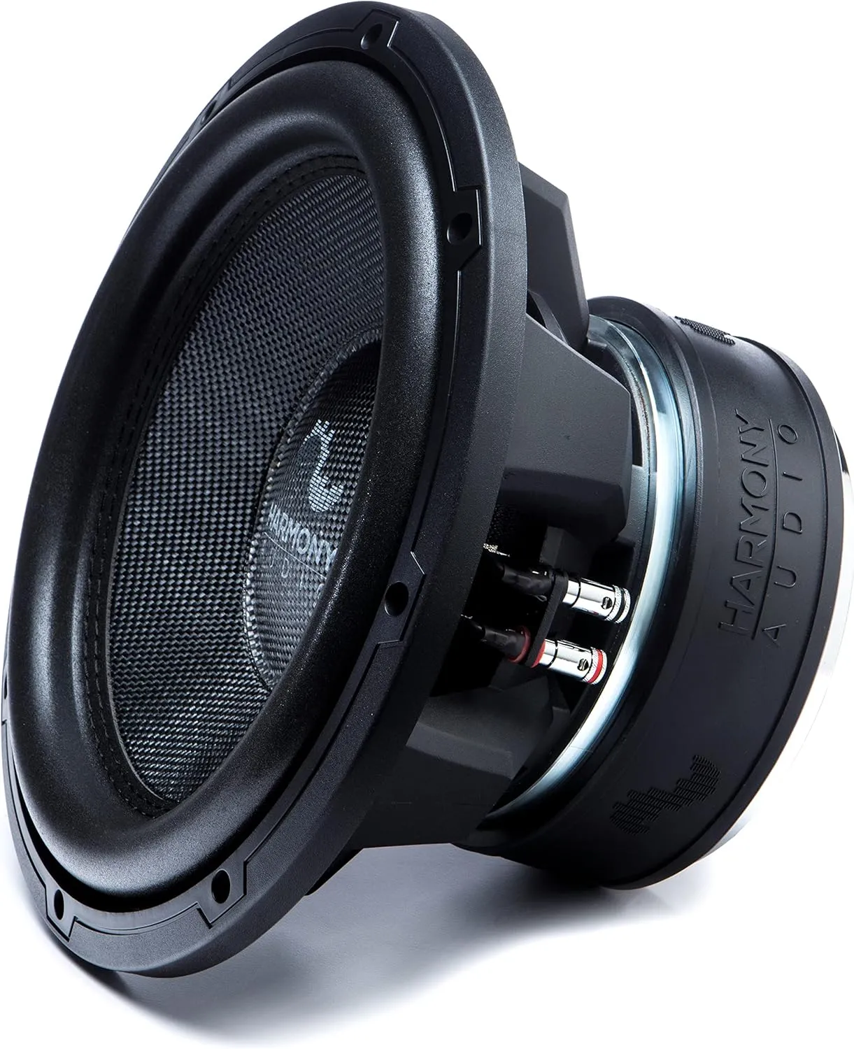 Harmony Audio HA-C122 Car Stereo Competition Carbon 12" Sub 2200W Dual 2 Ohm Subwoofer New