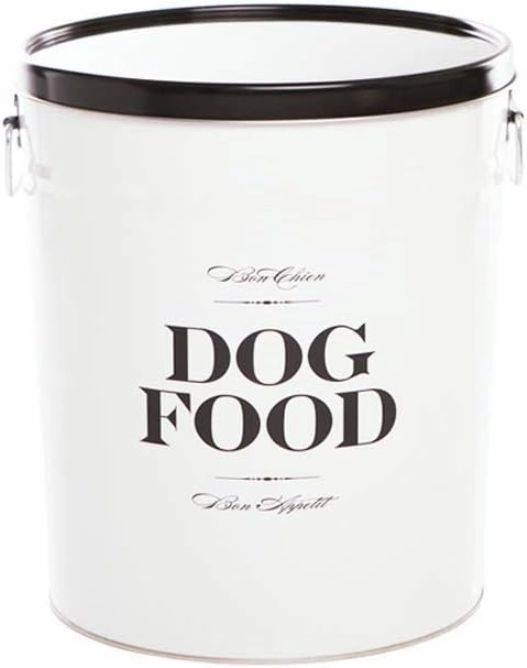 Harry Barker Bon Chien Dog Food Storage Canisters, Small 10lbs. of Food