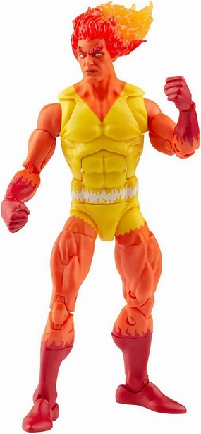 Hasbro Marvel Legends Series Retro Fantastic Four Firelord 6-inch Action Figure Toy, Includes 3 Accessories (F3444)