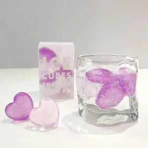 Heart Ice Cube Tray - Eco-Friendly Reusable Mold