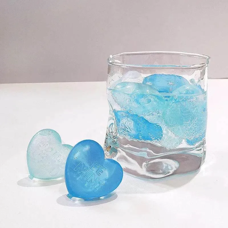Heart Ice Cube Tray - Eco-Friendly Reusable Mold