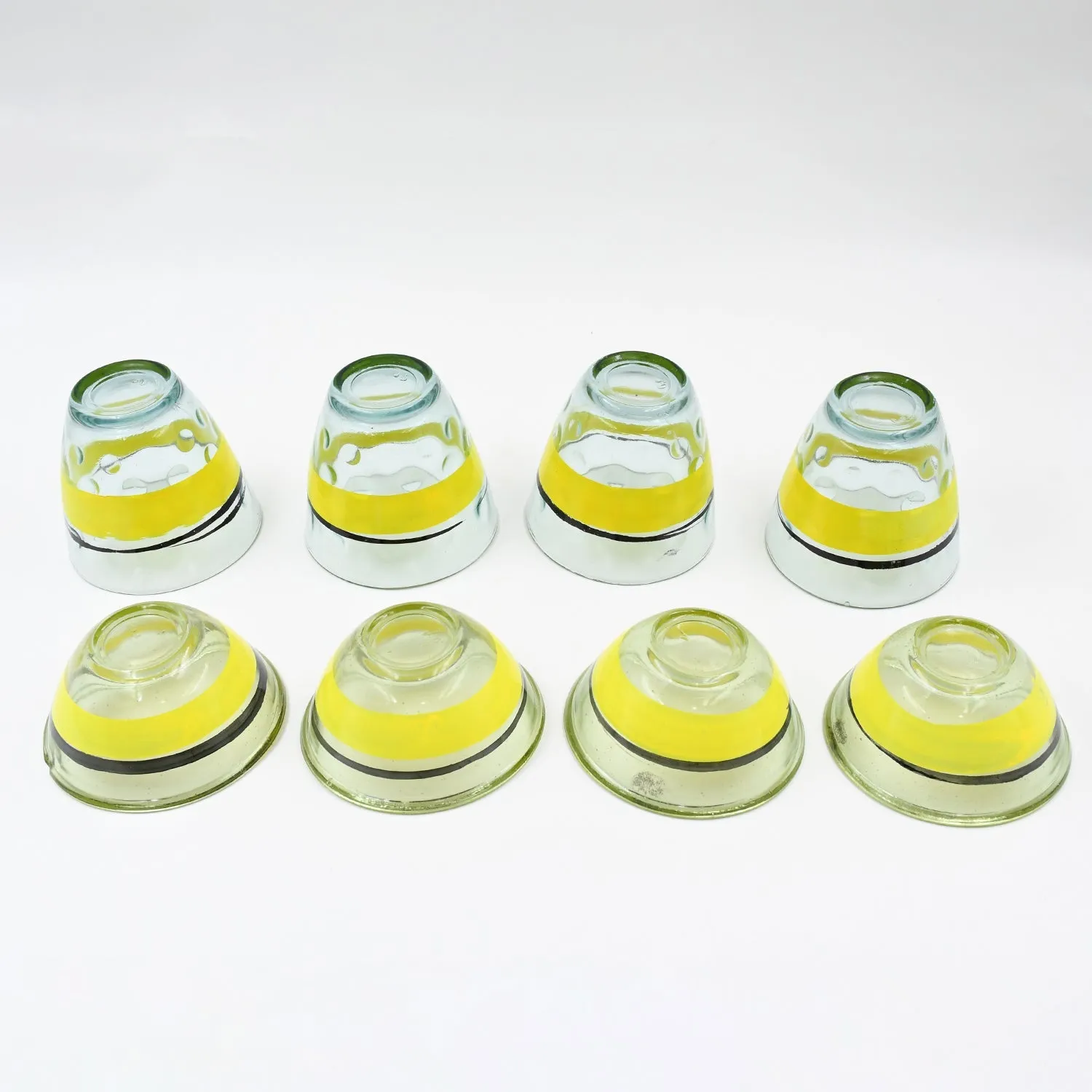 High Quality 4 Pc Glass & 4Pc Bowl Set, perfect choice For kitchen