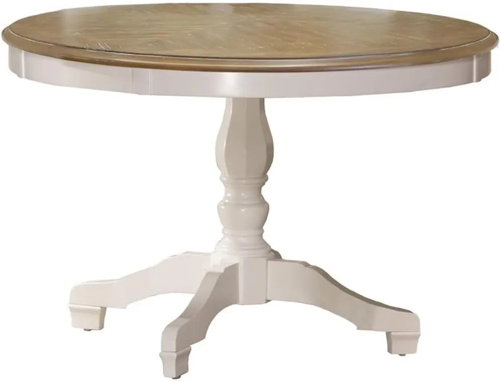 Hillsdale Furniture Emerson Wood Dining Chair in Set of 2 in Natural Sheesham