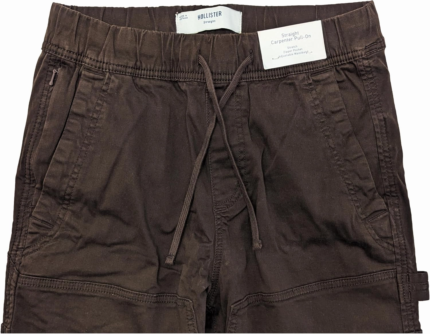 Hollister California Men's Straight Carpenter Pull-On Stetch Pants HOM-56