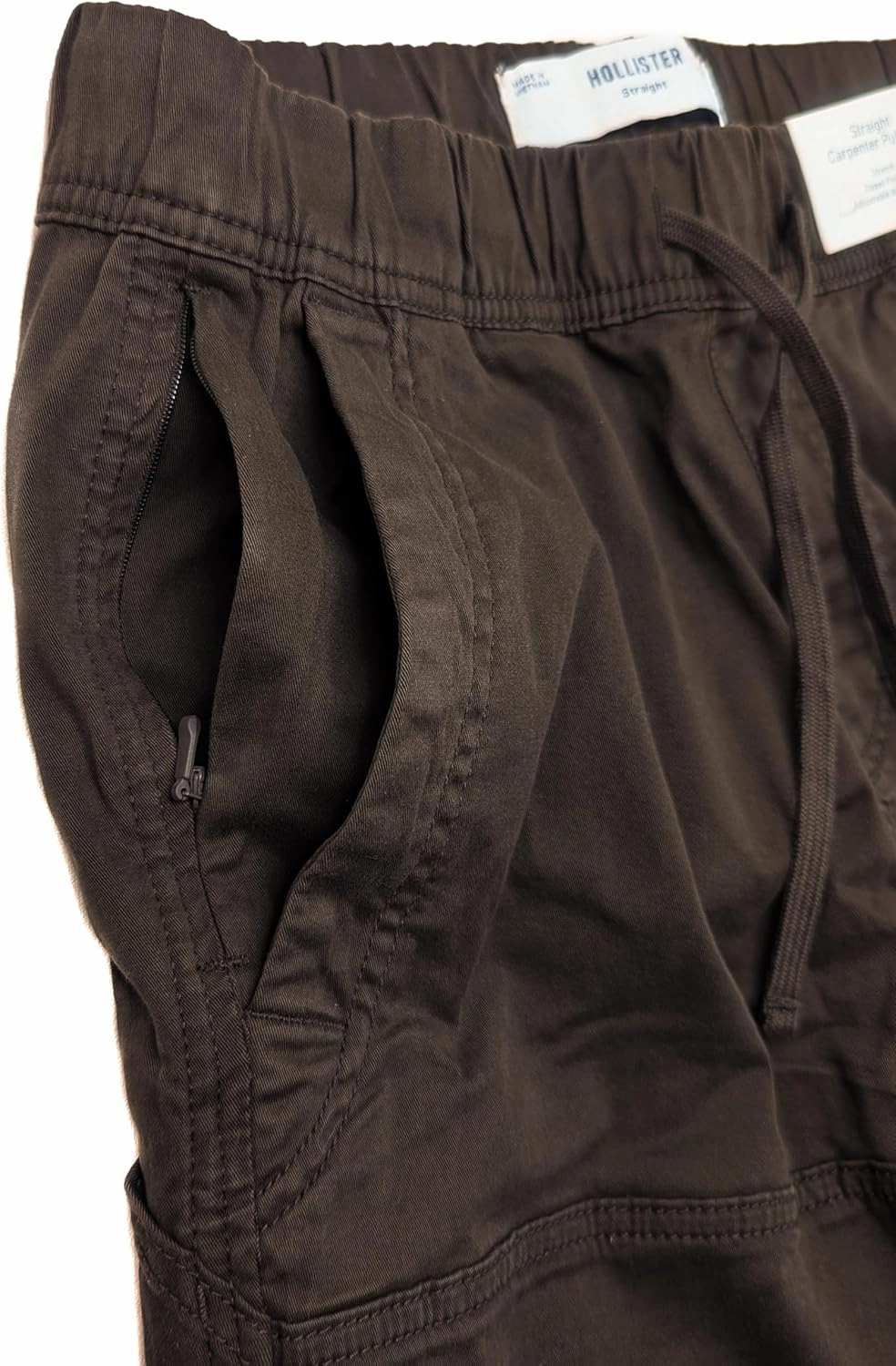 Hollister California Men's Straight Carpenter Pull-On Stetch Pants HOM-56
