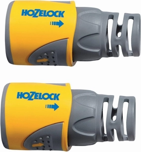 Hozelock HOZ2050AV Hose End Connector Plus (12.5mm & 15mm) Twin Pack