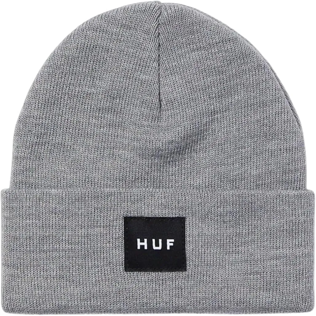 HUF Set Men's Box Logo Beanie - Classic Fold Beanie - 100% Acrylic