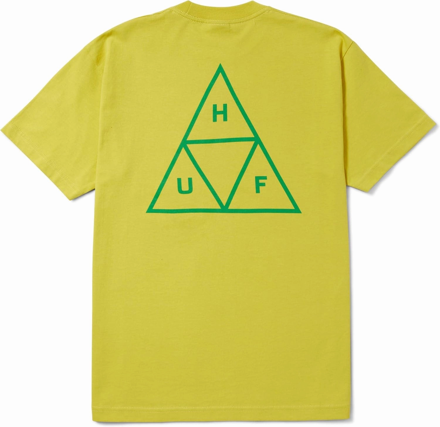 HUF Set Triple Triangle Short Sleeve T-Shirt - 100% Pre-Shrunk Cotton T-Shirt
