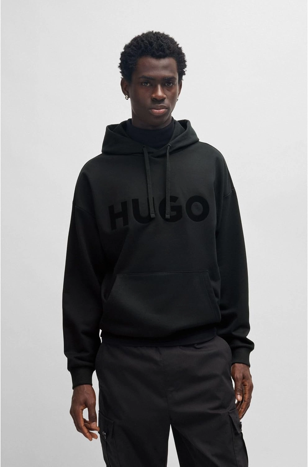 Hugo Boss Men's Tonal Logo Hooded Sweatshirt