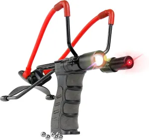 Hunting Slingshot for Adults Wrist Rocket Tactical Slingshots Powerful Professional Slingshot Night Hunting