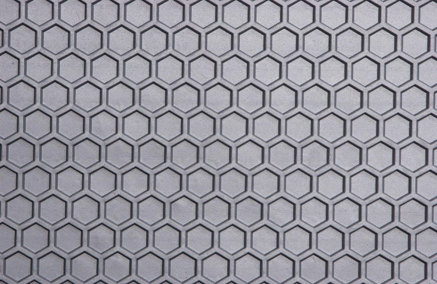 Intro-Tech TO-282F-RT-G Hexomat Front Row 2 pc. Custom Fit Auto Floor Mats for Select Toyota RAV-4 Models - Rubber-Like Compound, Gray