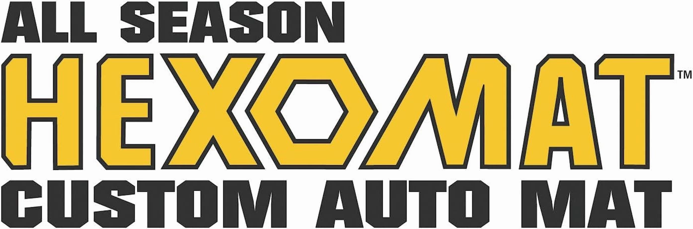 Intro-Tech TO-282F-RT-G Hexomat Front Row 2 pc. Custom Fit Auto Floor Mats for Select Toyota RAV-4 Models - Rubber-Like Compound, Gray