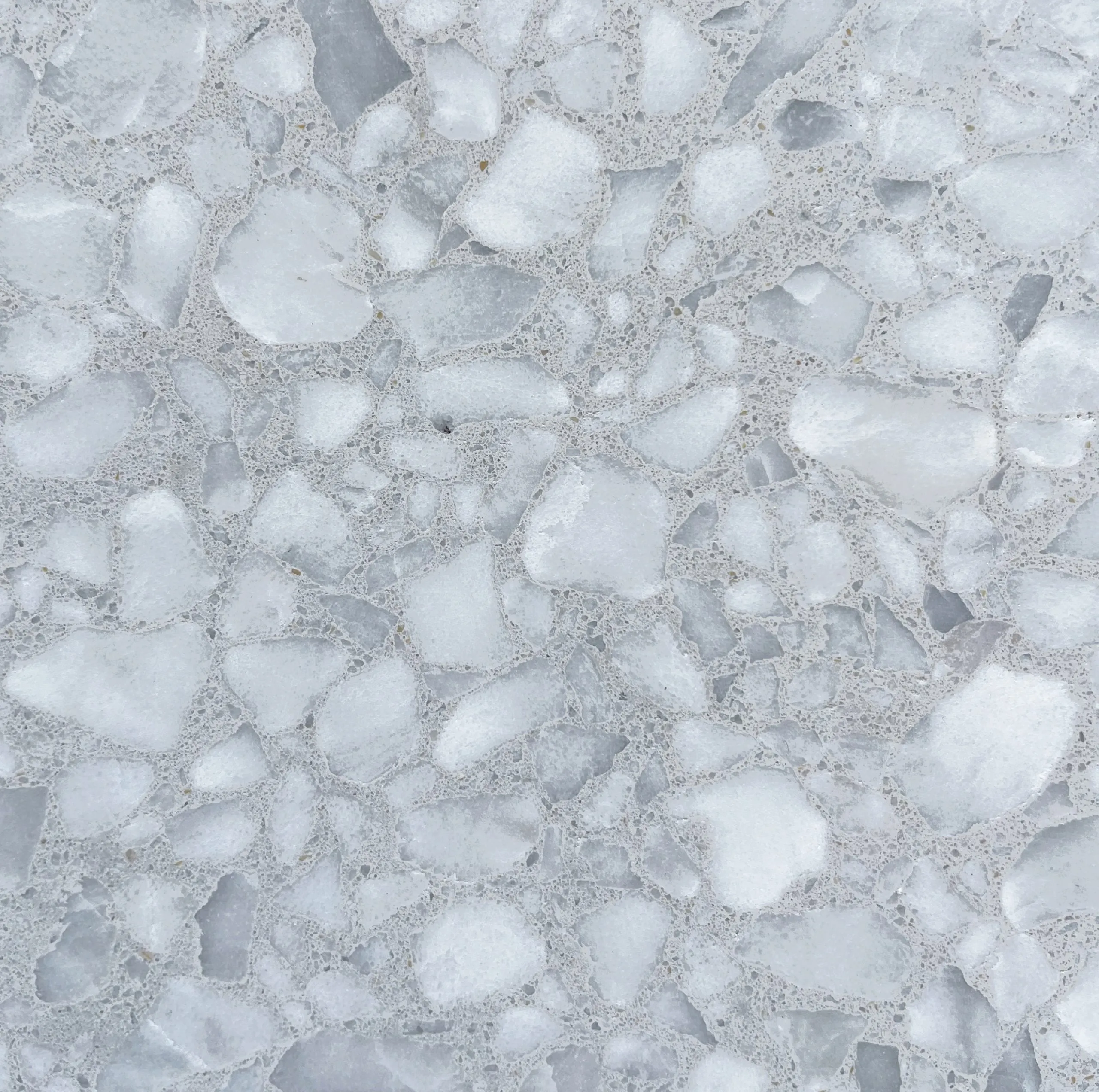 Italian Terrazzo Light Grey 400x400x18mm