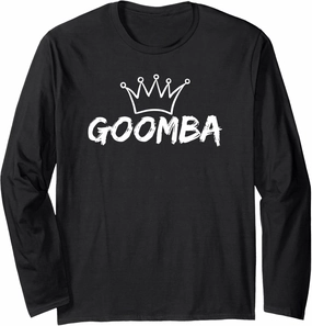 Italian Goomba Shirt - Funny Italian Sayings - Guido Slang Long Sleeve T-Shirt