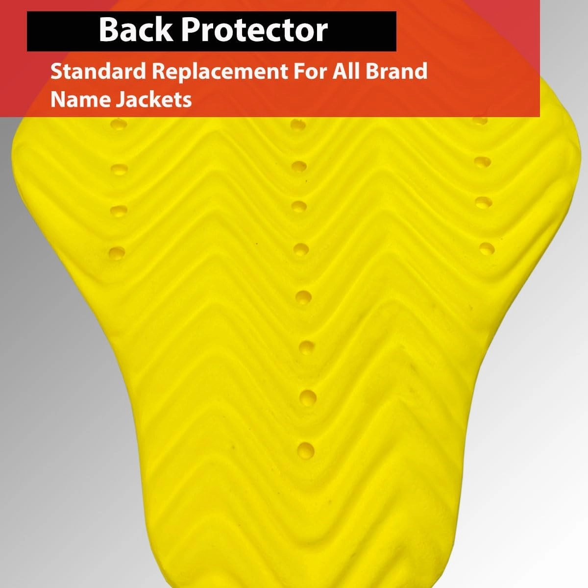 Jackets 4 Bikes CE Level 2 Back, Elbow and Shoulder Certified Armor Pads 5 PC Set, Motorcycle Armor Protector Inserts for Motorcycle Jackets Unisex