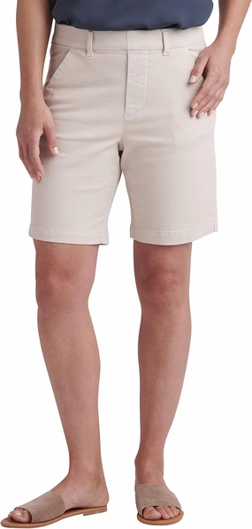 JAG Jeans Women's Maddie Mid Rise 8" Pull-on Short