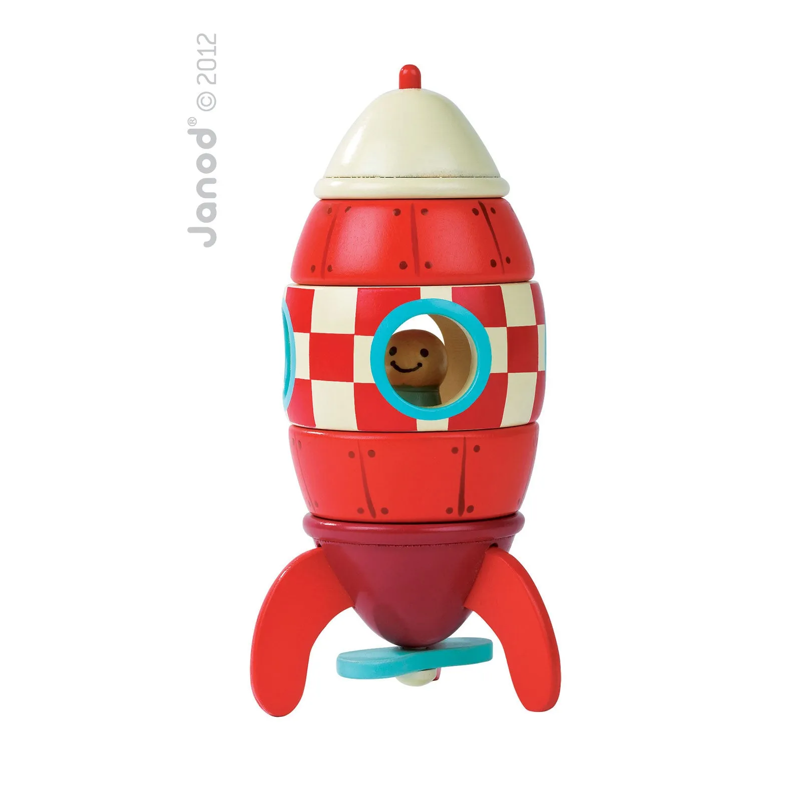 Janod Magnetic Rocket Toy