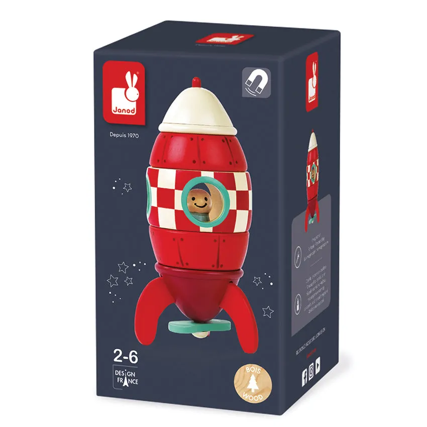Janod Magnetic Rocket Toy