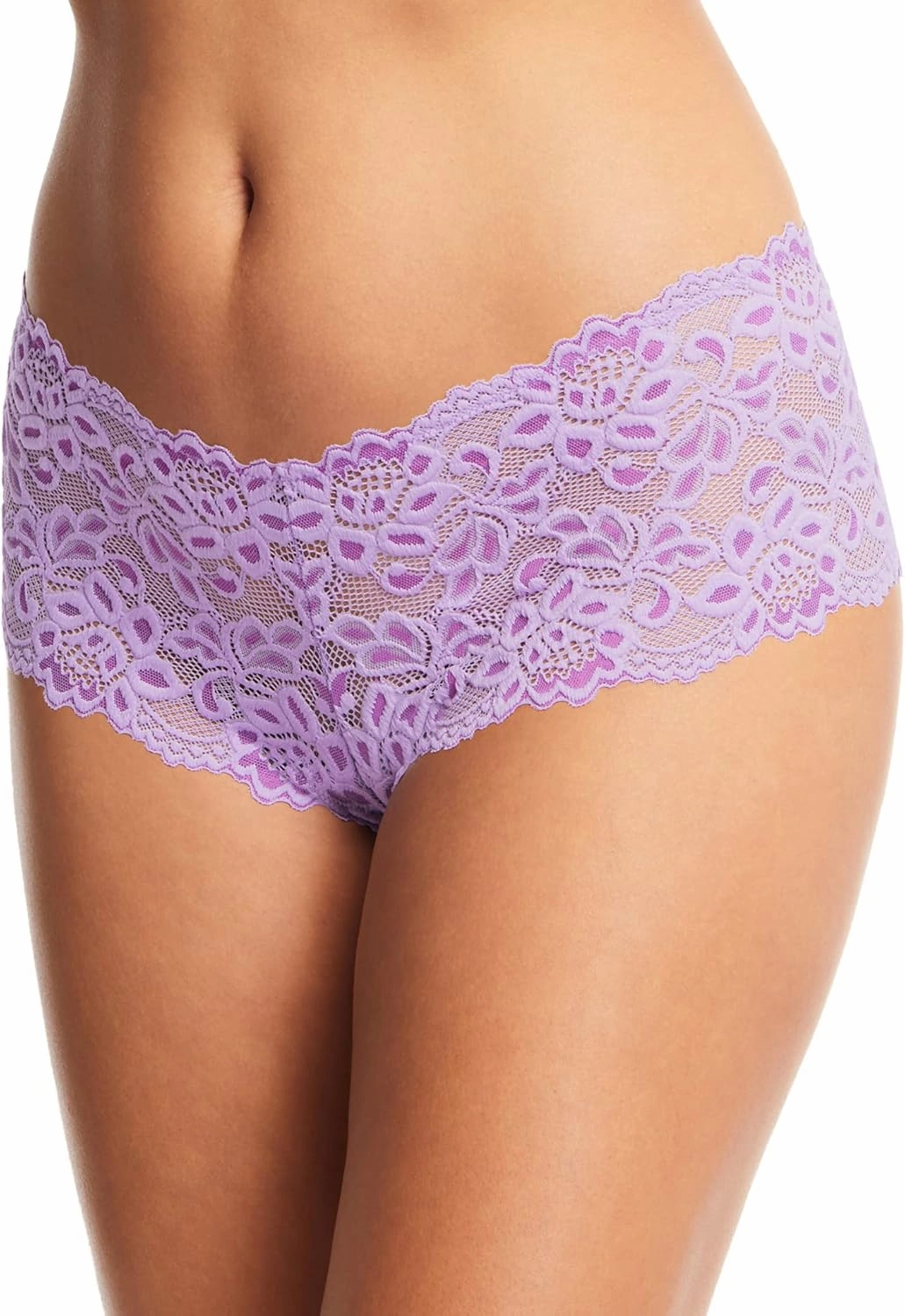 JENNY JEN Zoe 3-Pack Lace Hipster Underwear for Women, Cheeky Stretch Bikini Panties Set