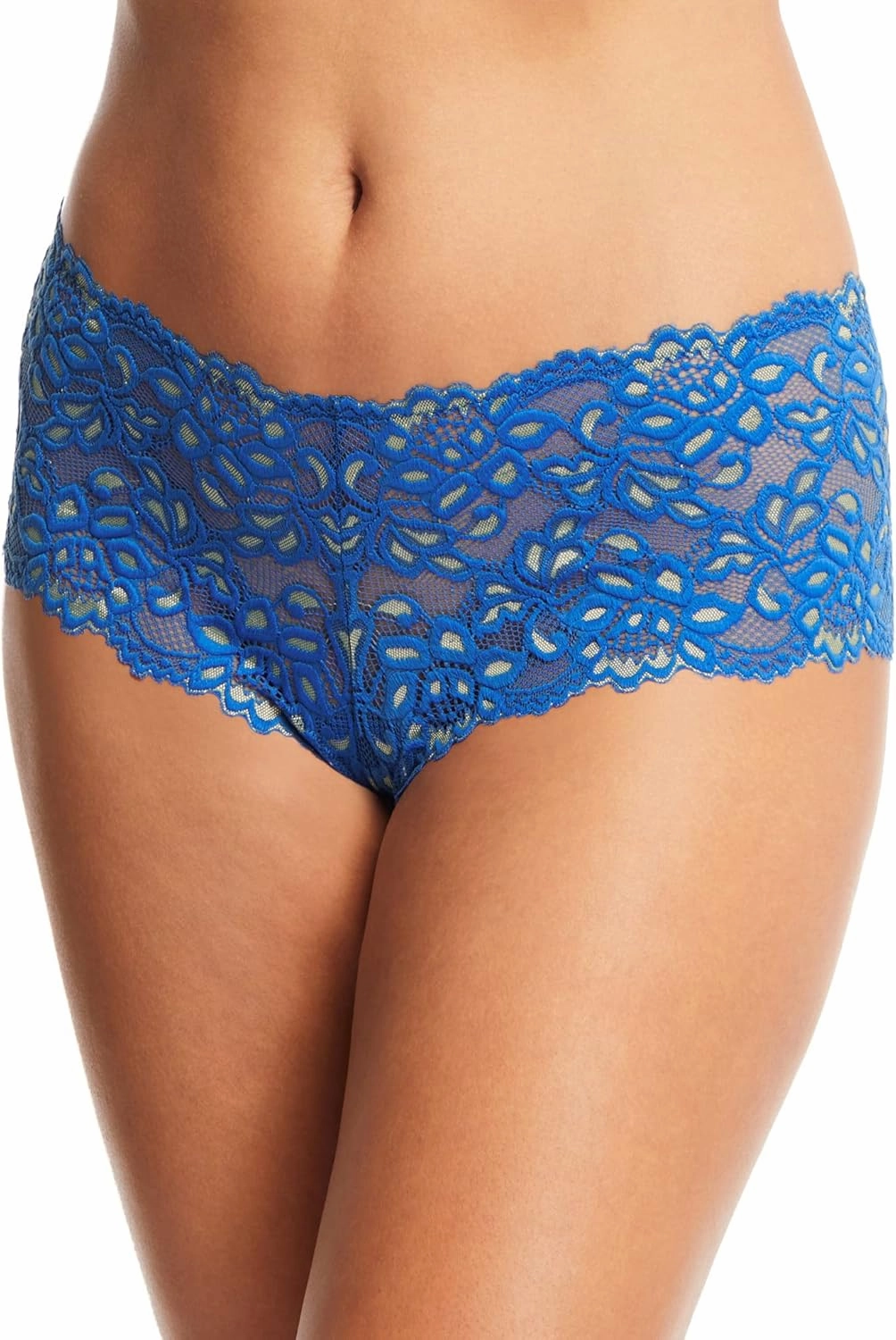 JENNY JEN Zoe 3-Pack Lace Hipster Underwear for Women, Cheeky Stretch Bikini Panties Set