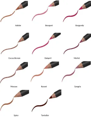 Jolie Slim Lip Pencil Classic Lipliner Definer (Sangria)