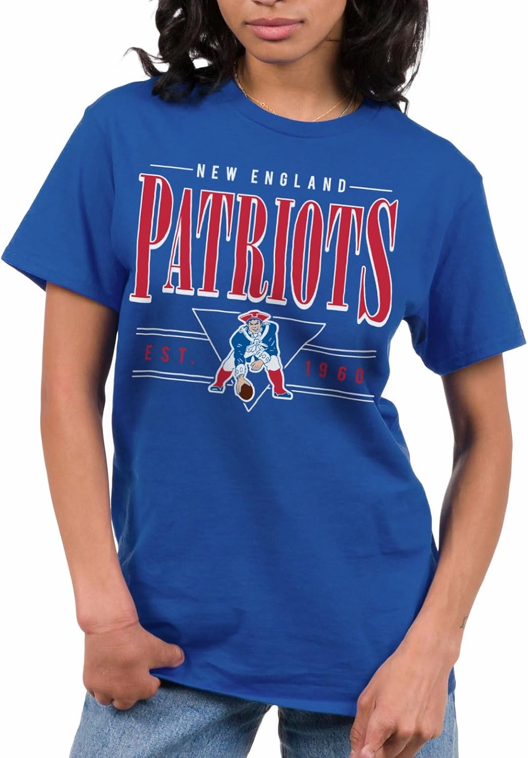 Junk Food Men's x NFL Established Retro-Adult Short Sleeve Fan Tee Women-Officially Licensed
