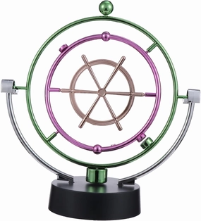 KICHOUSE 1pc Magnetic Tellurian Desktop Adornment for Science Unique Household Crafts Battery-Powered Educational Physics Model Room Decor