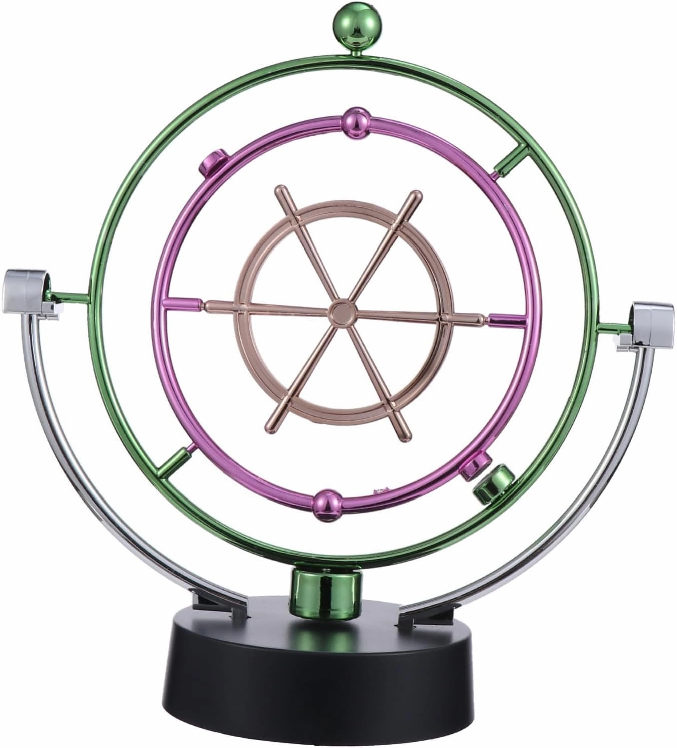 KICHOUSE 1pc Magnetic Tellurian Desktop Adornment for Science Unique Household Crafts Battery-Powered Educational Physics Model Room Decor