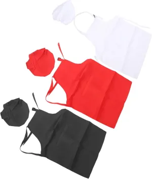 Kids Chef Clothing, Provides Flexible Fit for Unrestricted Movement, Crated From HighGrade Polyester Material, Ideal Set for Parties, Halloween, School Events, and Festivals