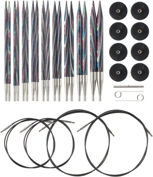 Knit Picks Options Wood Interchangeable Knitting Needle Set - US 4-11 (Majestic)