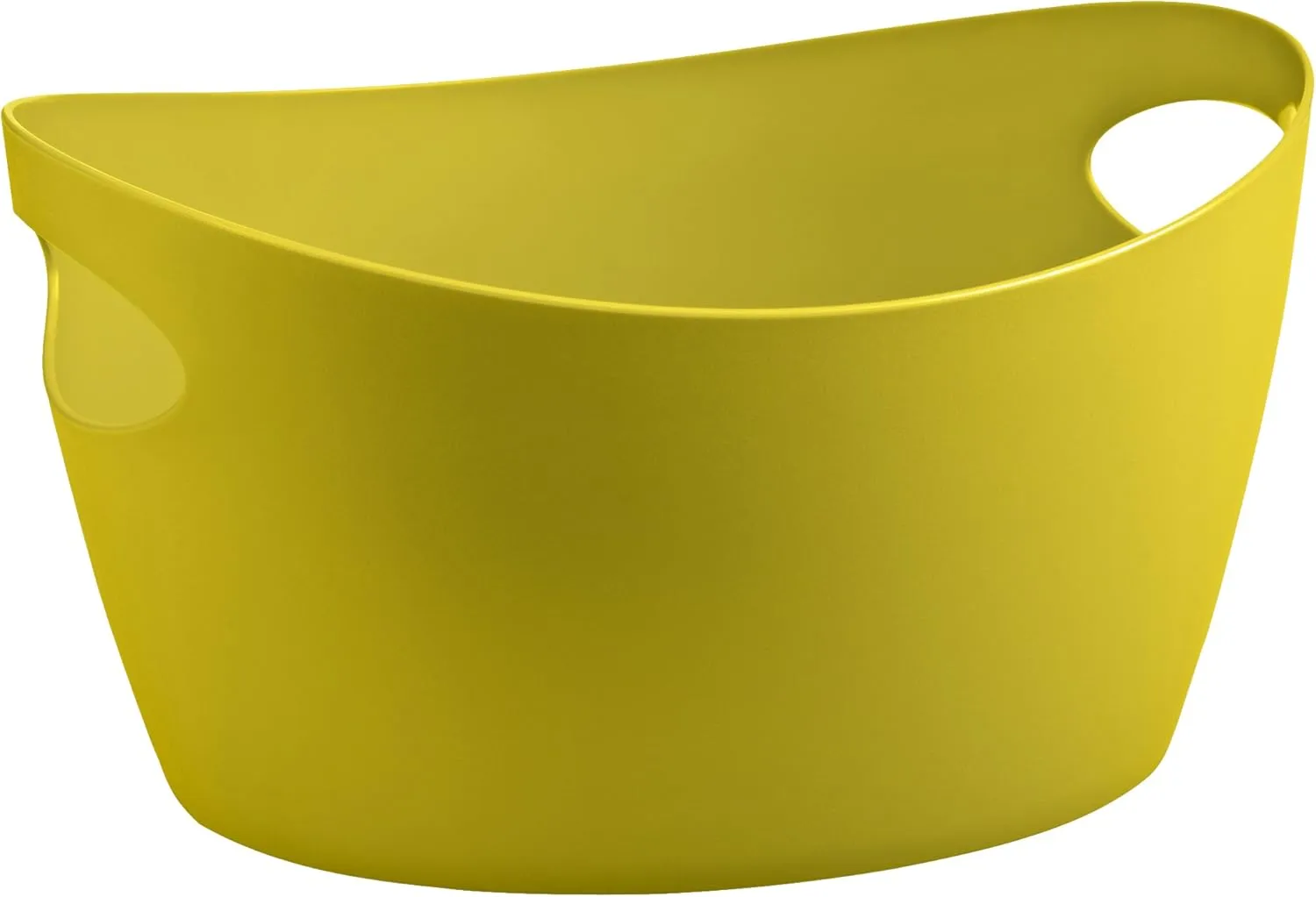 Koziol 5732582 Bottichelli M Organizer 4.5 L, Solid Mustard Green