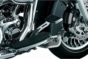 Kuryakyn 1071 Motorcycle Foot Control Component: Extended Girder Brake Pedal for 2008-13 Harley-Davidson Motorcycles, Chrome