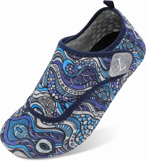 L-RUN Womens Mens Water Shoes Wide Toe Barefoot Swim Shoes for Beach Pool Sand Yoga Quick Dry Adluts Aqua Sock Non Slip