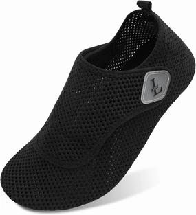 L-RUN Womens Mens Water Shoes Wide Toe Barefoot Swim Shoes for Beach Pool Sand Yoga Quick Dry Adluts Aqua Sock Non Slip