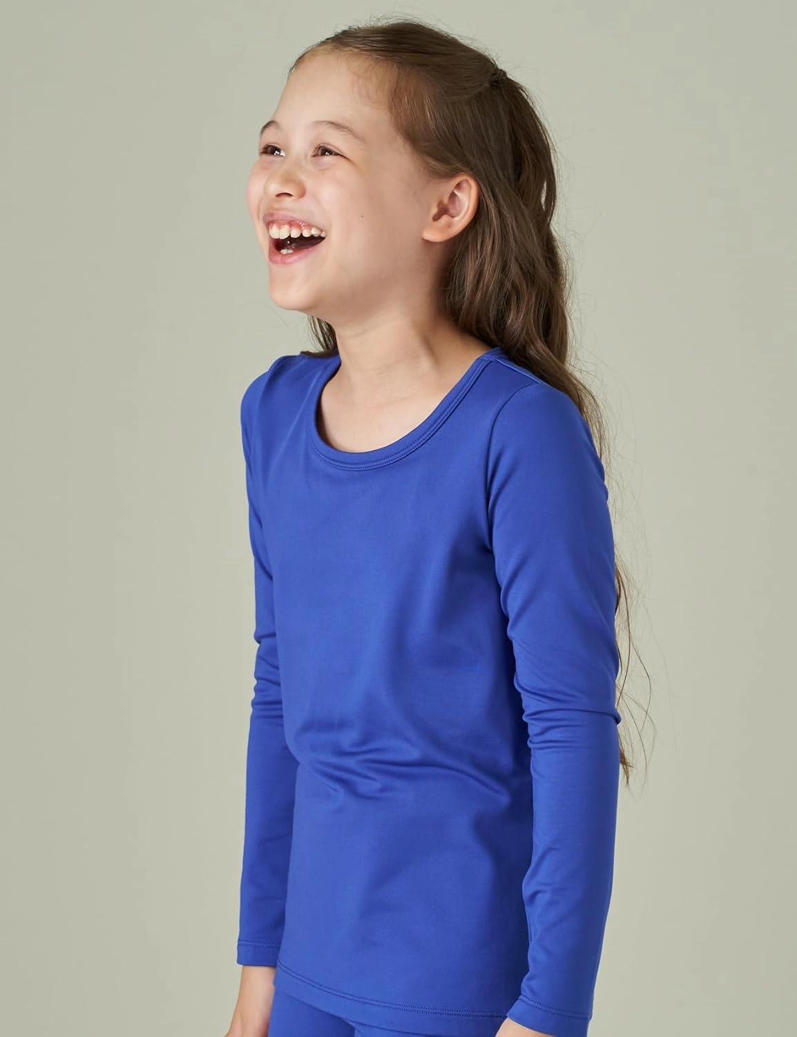 LAPASA Girls Thermal Underwear Set Fleece Lined Long John Base Layer Top & Bottom Ski Winter Extreme Cold Warm G03