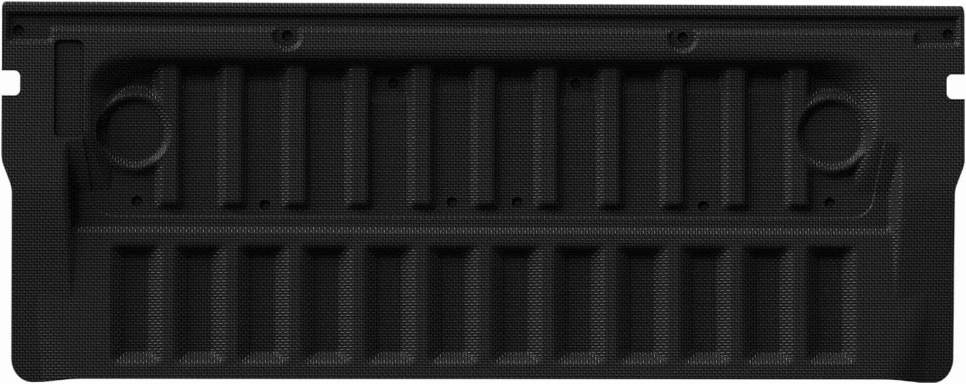 LASFIT Truck Tailgate Mat for Ford Ranger 2025 2024 5FT Truck Bed All Weather Protector TPE Tailgate Liner,1pc Black