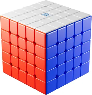 LiangCuber Moyu AoChuang V6 M Single-Track Magnetic Flagship 5x5 Speed Cube, AoChuang WRM V6 Magnetic 5x5 Cube, 96 Magnets 5 by 5 Cube (Single-Track Magnetic)