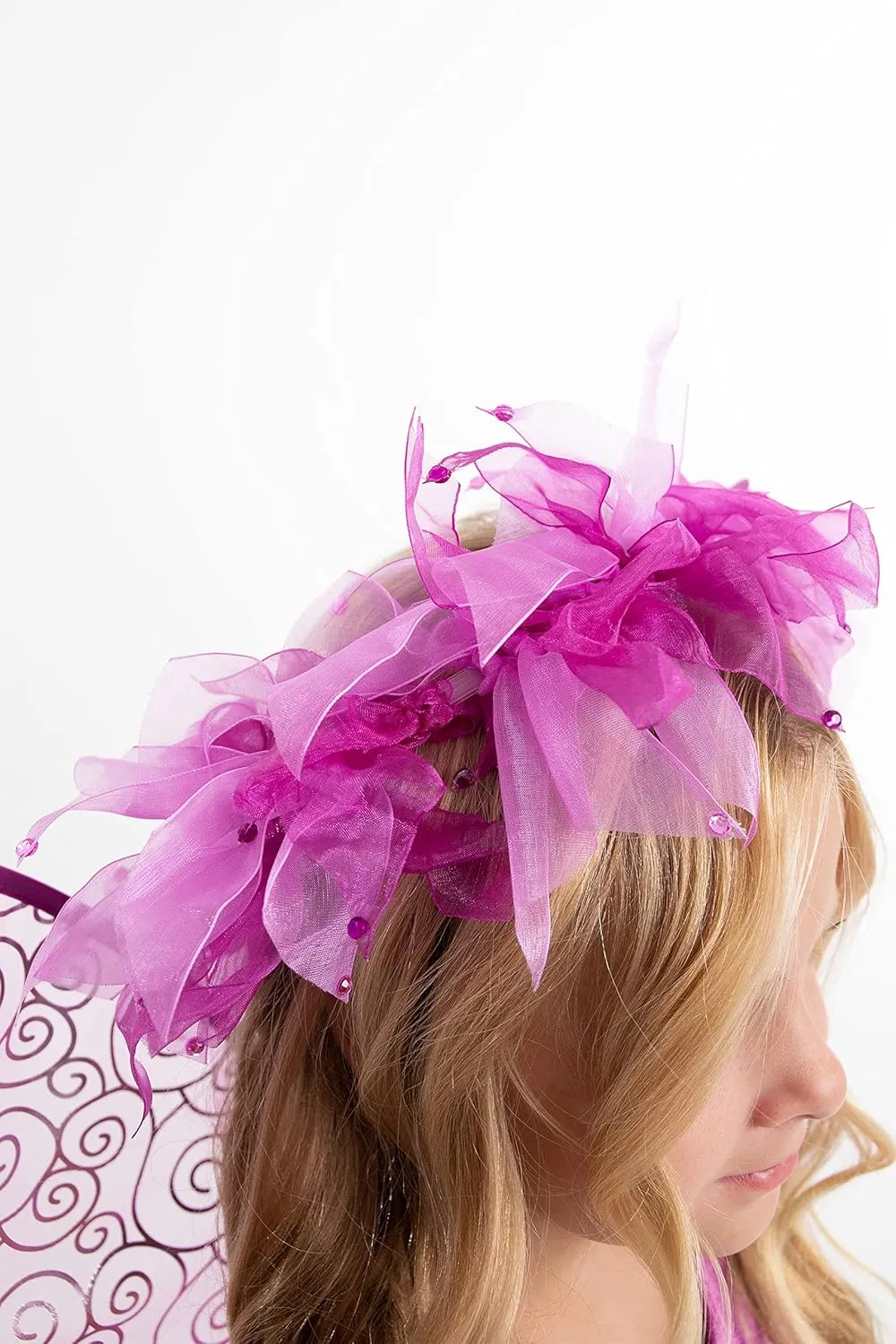 Little Adventures Fairy Princess Halo & Wand Child Accessory Set - Pretend Play and Party Accessories