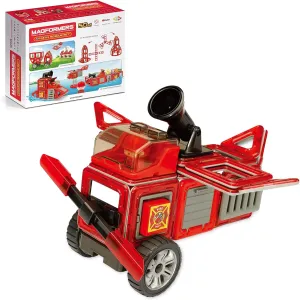 Magformers Amazing Rescue 50-Piece Set | Magnetic Tiles Building Blocks, Educational Kit, STEM Toy Set | Magnetic Building Tiles for Kids to Develop Problem-Solving Abilities and Shape Recognition