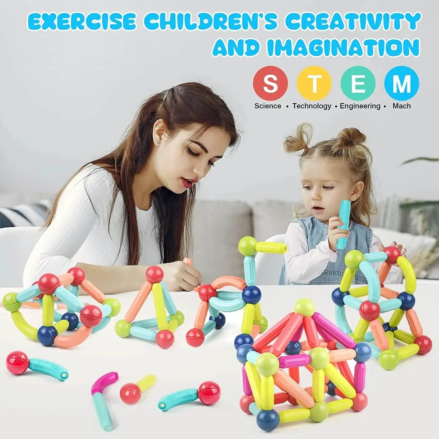 MagnaCraft™- MONTESSORI MAGNETIC TOY