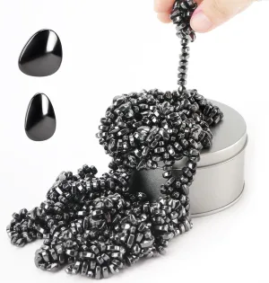 Magnetic Putty Black Over 1000PCS Mini Magnet Balls Ferrite Stones Magnetic Fidget Satisfying Desk Toys Fidget Putty for Adults and Desk Toys for Office
