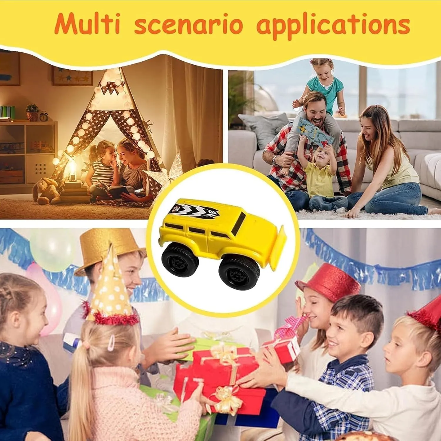 Magnetic Wall Climbing Toy Car, Anti-Gravity Climber Toy for Kids, Inertial Magnetic Levitation, Pull-Back Inertial Climbing Toys Car, Travel on Vertical Surfaces Such as Walls Ceilings (A*2)