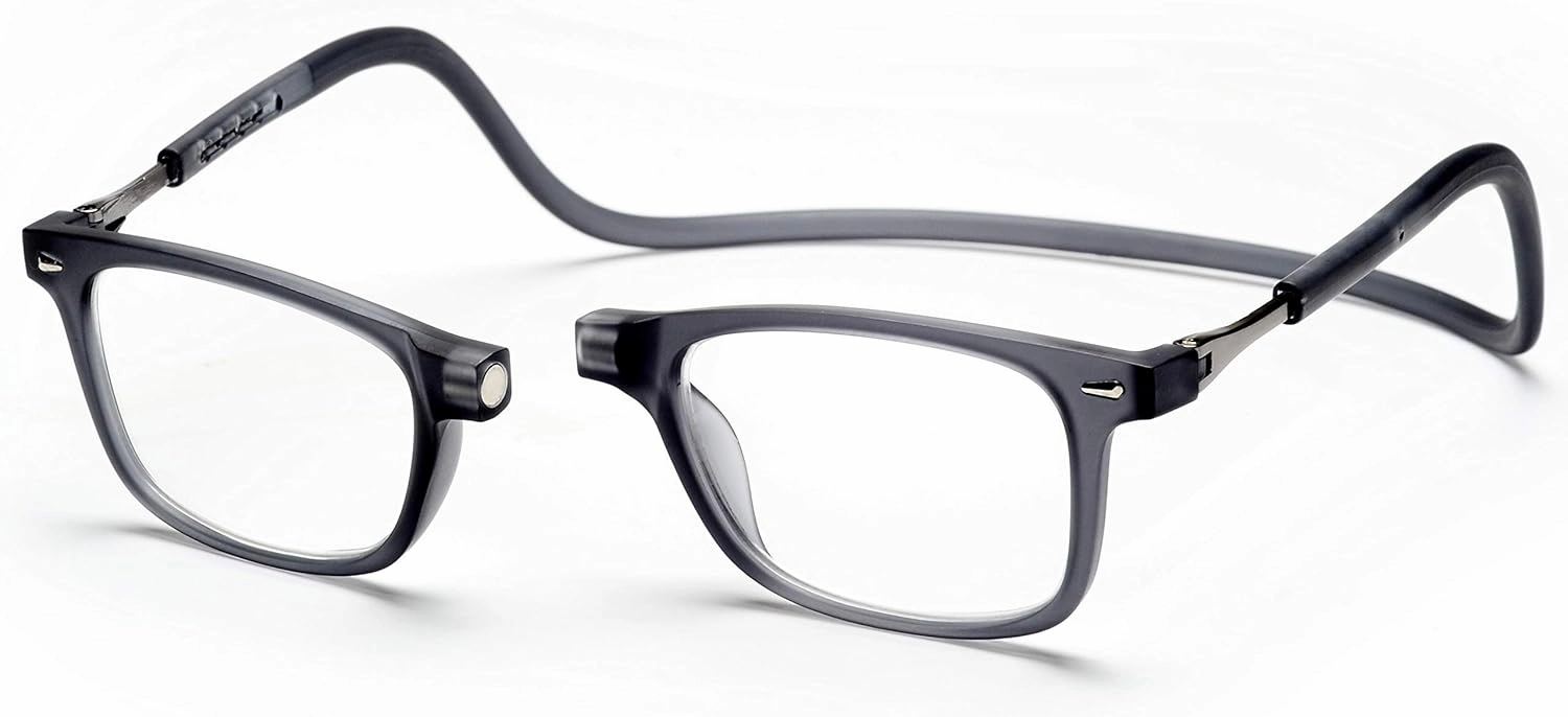 Magnetic Reading Glasses Adjustable Front Connect for Men or Women