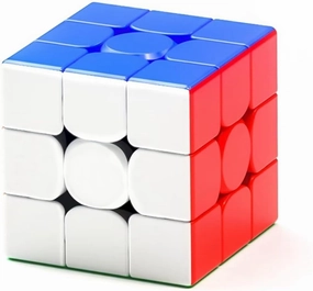 Magnetic Speed Cube 3x3 Stickerless: 24 MPro 55°/35° Corner-Cutting Professional Competition Level-No Logo 3D Puzzle Magic Cube Educational Puzzle Toys for Kids Adults