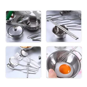 Mainstays Stainless Steel Kitchen Set