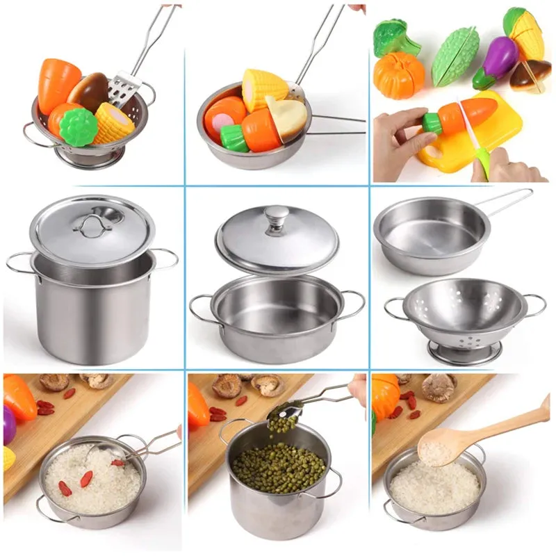 Mainstays Stainless Steel Kitchen Set