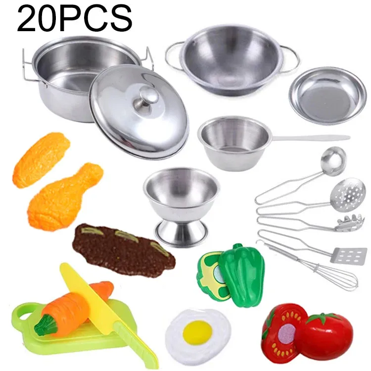 Mainstays Stainless Steel Kitchen Set