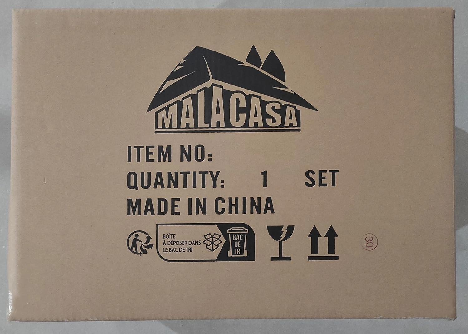 MALACASA Dinnerware Sets, 24 Piece Porcelain Square Dishes, White with Black Rim Plates and Bowls Sets, Ceramic Dish Set for 6, Chip Resistant Dishware Sets, Series ELISA