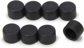Manley Valve Lash Cap, 0.080 in Thick, 7 mm Valve Stems, Minimum 0.290 in Tip, Non-Rotating, Steel, Natural, Set of 8